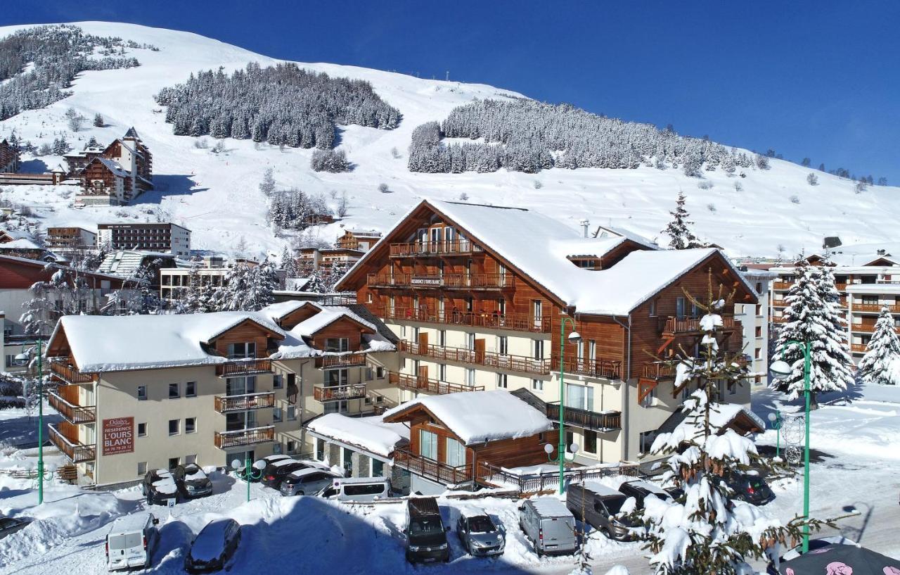Residence Odalys L'Ours Blanc Les Deux Alpes Ngoại thất bức ảnh