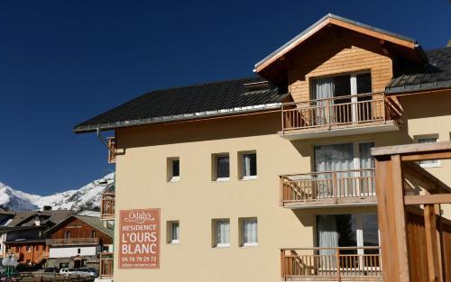 Residence Odalys L'Ours Blanc Les Deux Alpes Ngoại thất bức ảnh